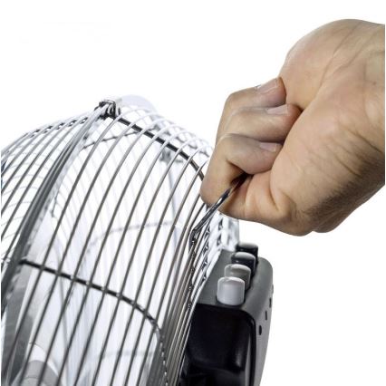 Álló ventilátor VIENTO 100W/230V fényes króm