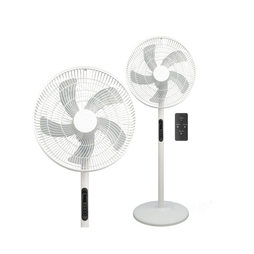 Álló ventilátor VIENTO-R 40W/230V fehér + távirányító