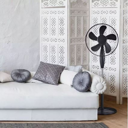 Álló ventilátor Ø 43cm 55W/230V fekete