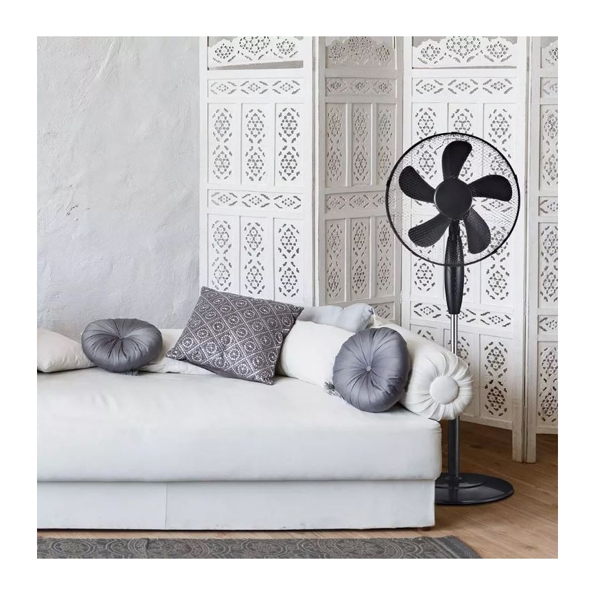 Álló ventilátor Ø 43cm 55W/230V fekete