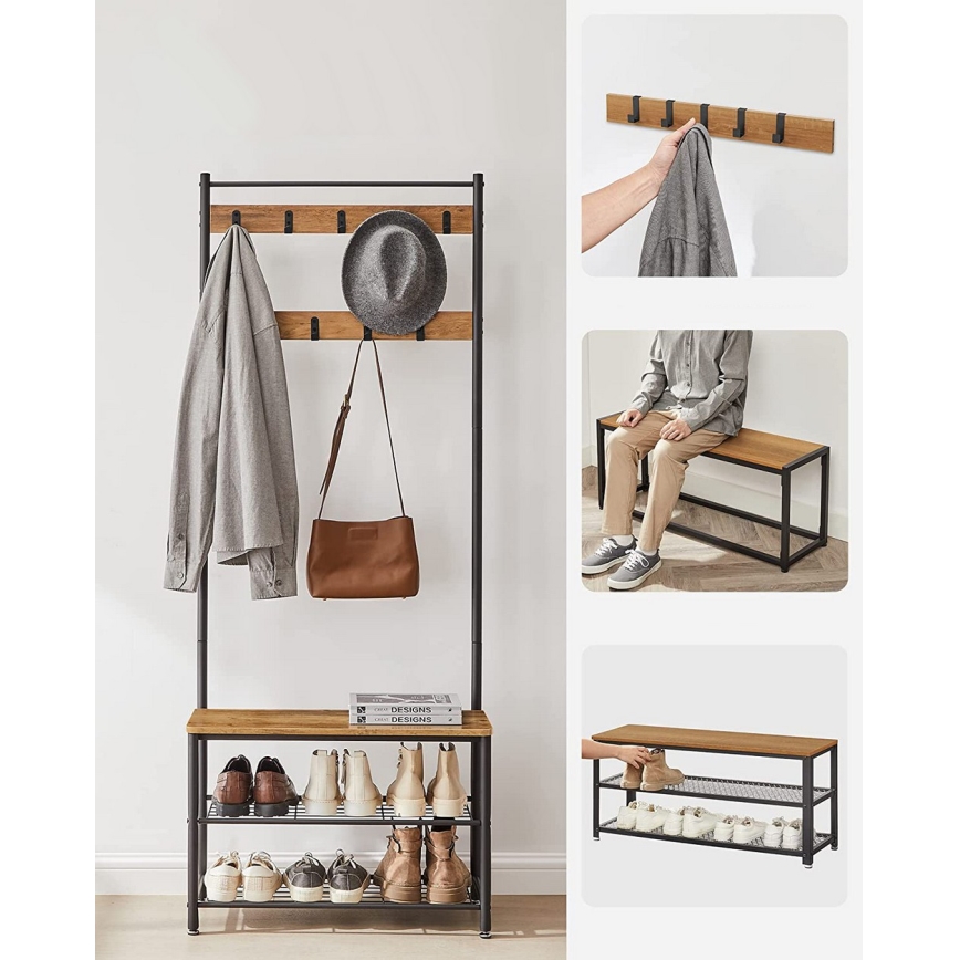 Állófogas NAVOR barna/fekete