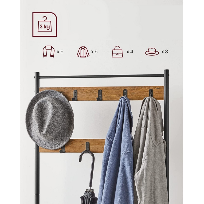 Állófogas NAVOR barna/fekete