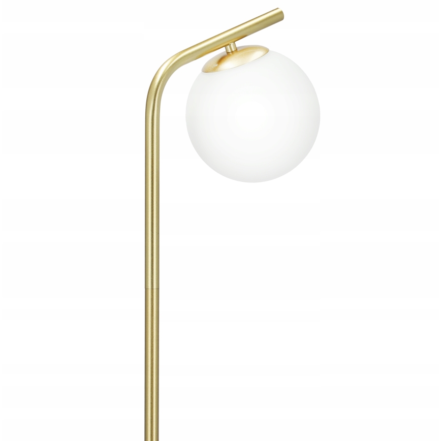 Állólámpa 1xE27/40W/230V arany/fehér