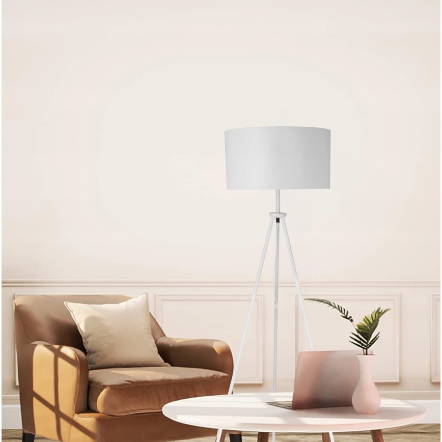 Állólámpa 1xE27/40W/230V fehér