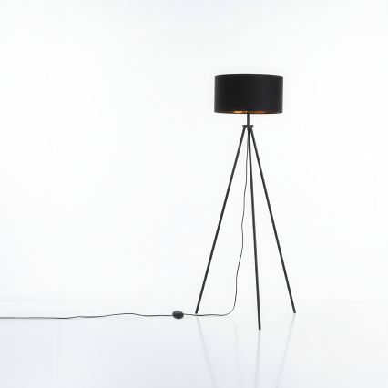 Állólámpa 1xE27/40W/230V fekete