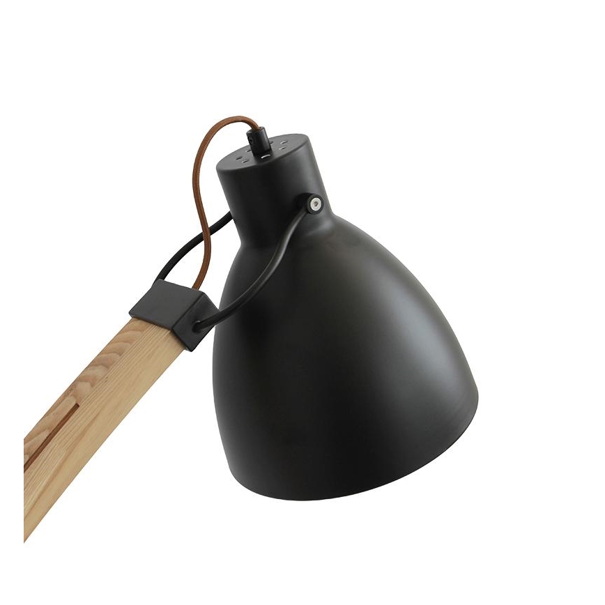 Állólámpa 1xE27/60W/230V kőris/fekete