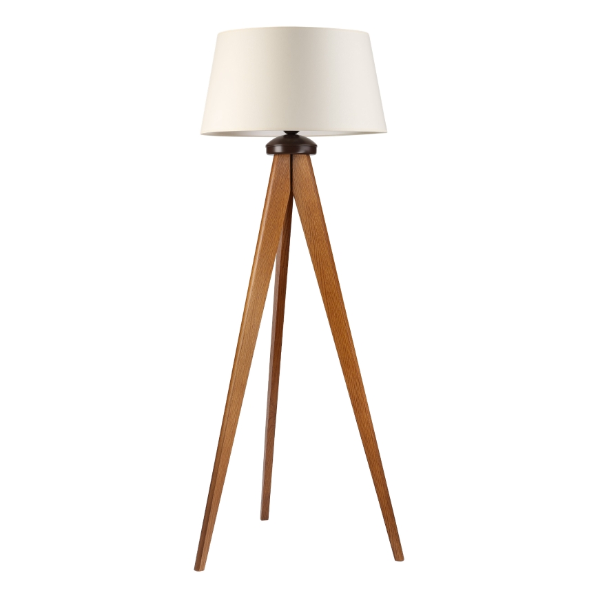 Állólámpa AIDA 1xE27/15W/230V tölgy/krémszínű