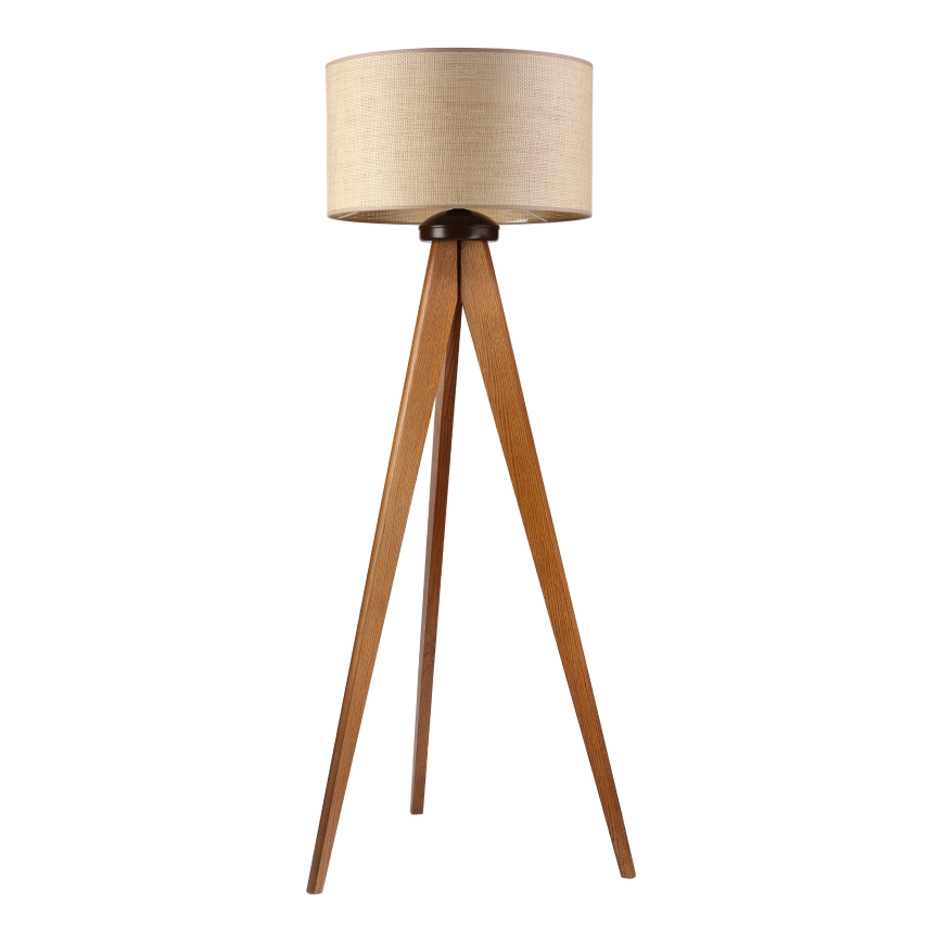 Állólámpa AIDA 1xE27/15W/230V tölgy/raffia