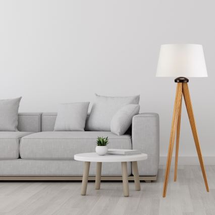 Állólámpa AIDA 1xE27/60W/230V tölgy