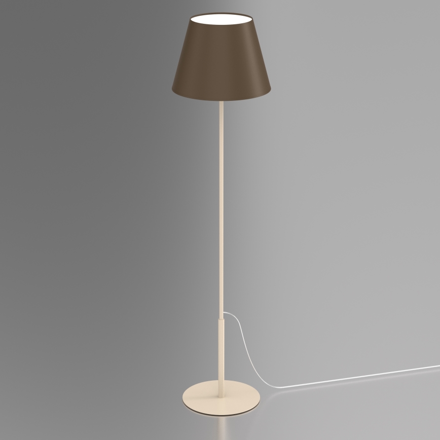 Állólámpa ARDEN 1xE27/15W/230V bézs/barna