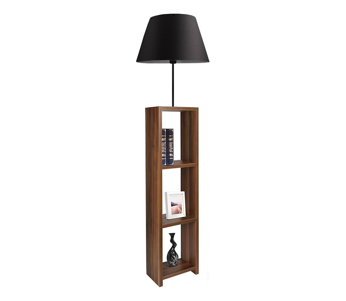 Állólámpa AYD 1xE27/40W/230V barna/fekete 780SGN2615