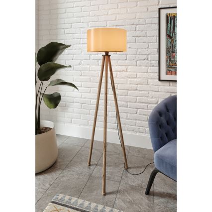 Állólámpa AYD 1xE27/40W/230V barna