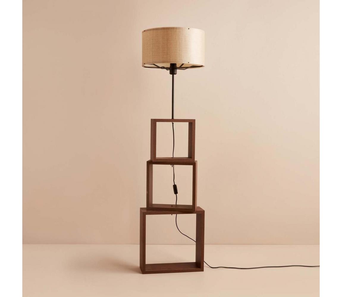 Állólámpa AYD 1xE27/40W/230V barna 780SGN3518