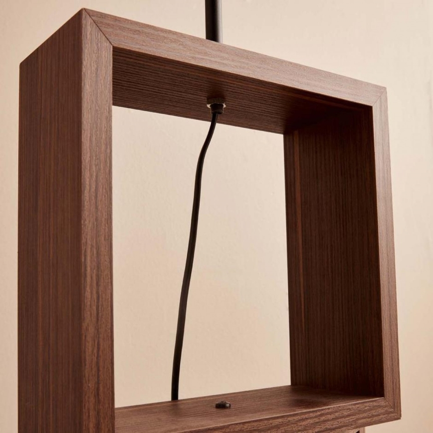 Állólámpa AYD 1xE27/40W/230V barna