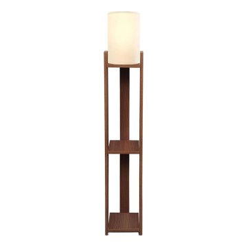 Állólámpa AYD 1xE27/40W/230V barna/krémszínű