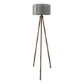Állólámpa AYD 1xE27/40W/230V barna/szürke