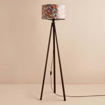 Állólámpa AYD 1xE27/40W/230V barna/többszínű