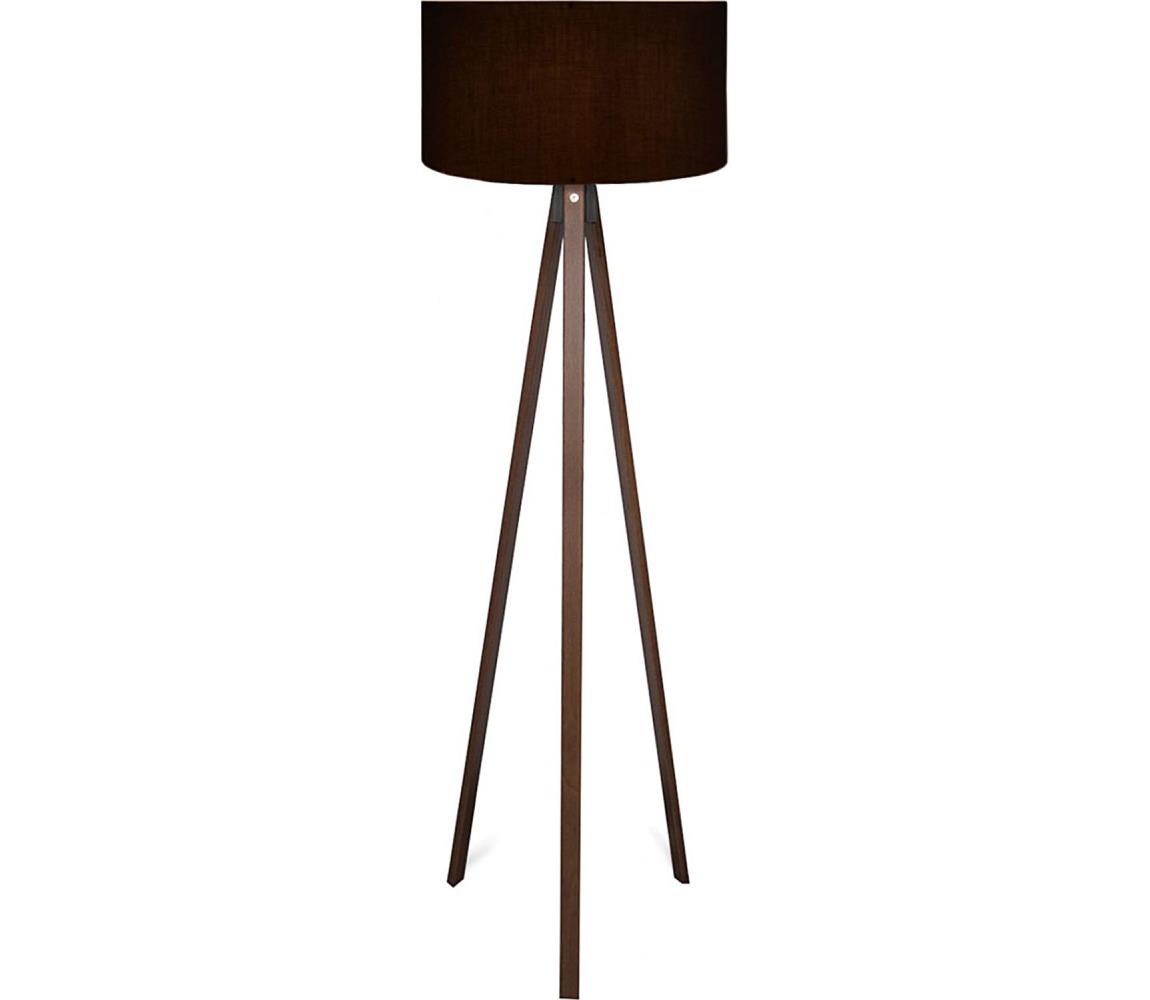 Állólámpa AYD 1xE27/40W/230V fekete/barna 780SGN2598