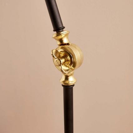 Állólámpa AYD 1xE27/40W/230V fekete/barna