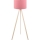 Állólámpa AYD 1xE27/40W/230V rózsaszín/bézs