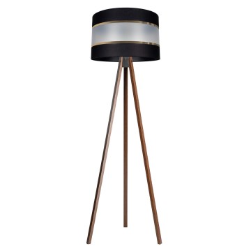 Állólámpa CORAL 1xE27/60W/230V barna/fekete/arany