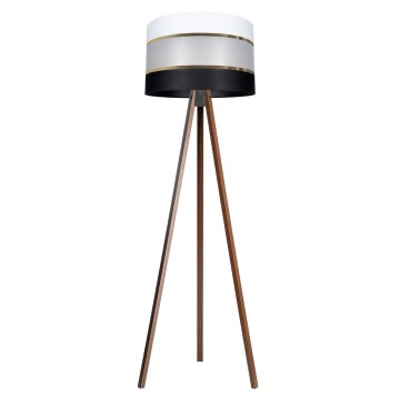 Állólámpa CORAL 1xE27/60W/230V barna/fekete/fehér/arany