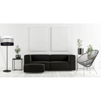 Állólámpa CORAL 1xE27/60W/230V fekete/fehér