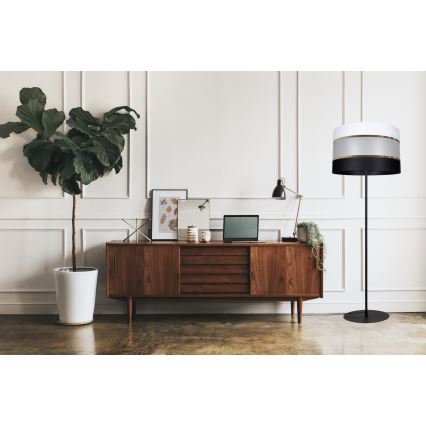 Állólámpa CORAL 1xE27/60W/230V fekete/fehér