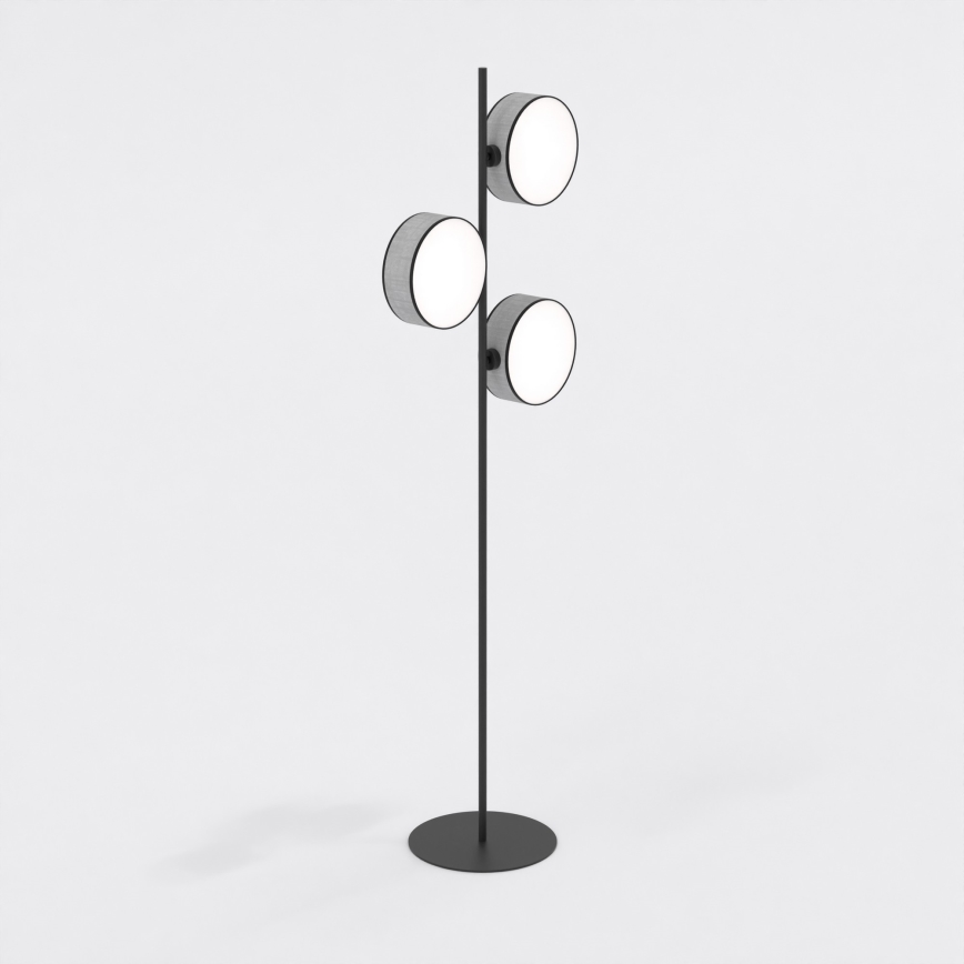 Állólámpa DRUMZ 3xE14/10W/230V szürke