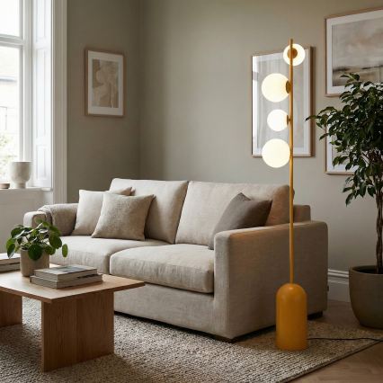 Állólámpa ETNO 4xG9/8W/230V narancssárga