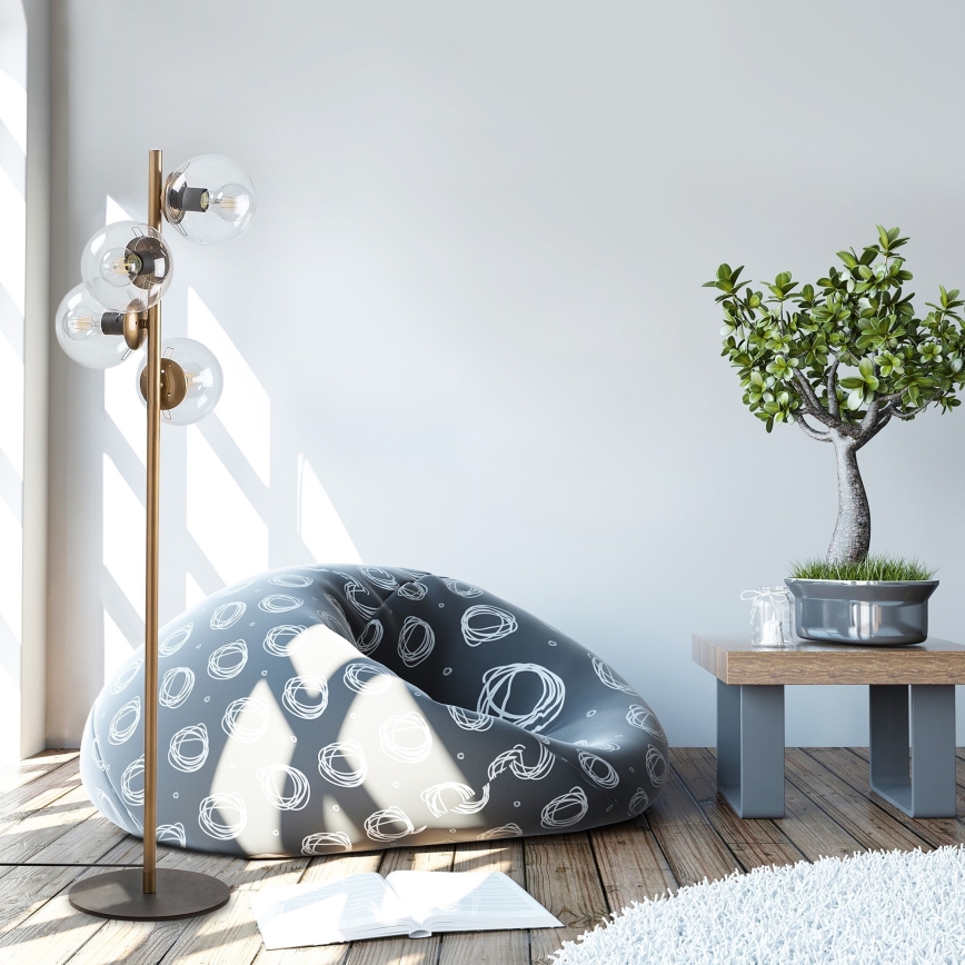 Állólámpa FAZE 4xE27/100W/230V