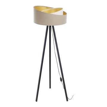 Állólámpa GALAXY 1xE27/60W/230V bézs/fehér/wenge