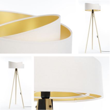 Állólámpa GALAXY 1xE27/60W/230V fehér/bézs