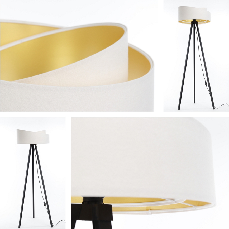 Állólámpa GALAXY 1xE27/60W/230V fehér/wenge