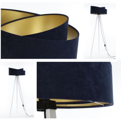 Állólámpa GALAXY 1xE27/60W/230V kék/fehér