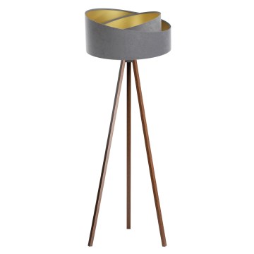 Állólámpa GALAXY 1xE27/60W/230V szürke/wenge