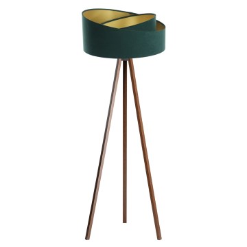 Állólámpa GALAXY 1xE27/60W/230V zöld/wenge