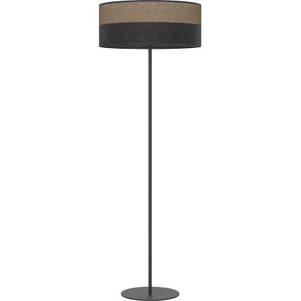 Állólámpa KARBON 1xE27/15W/230V fekete/barna
