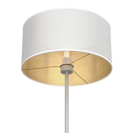 Állólámpa LOFT SHADE 1xE27/60W/230V fehér/arany