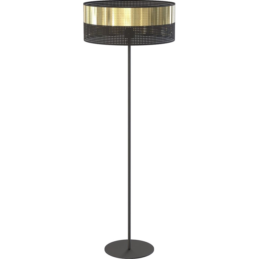 Állólámpa LUX 1xE27/15W/230V fekete/arany