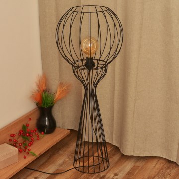 Állólámpa MERCURE 1xE27/15W/230V fekete