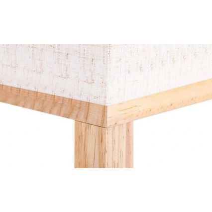 Állólámpa polcokkal 1xE27/60W/230V fehér/barna