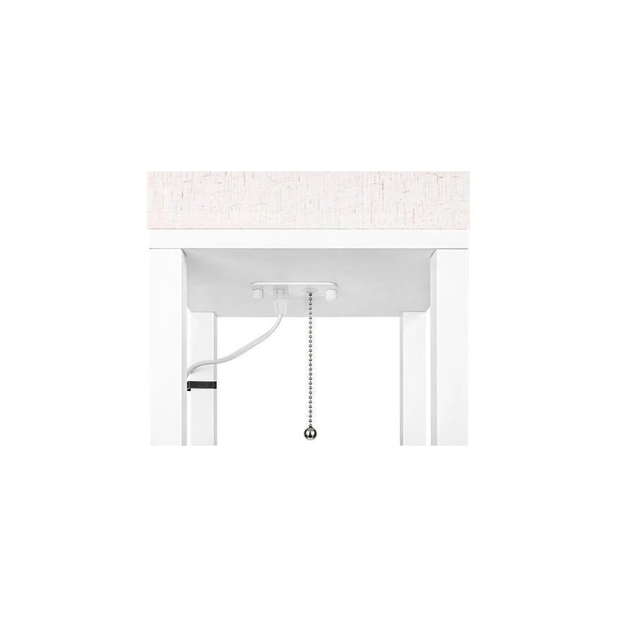 Állólámpa polcokkal 1xE27/60W/230V fehér