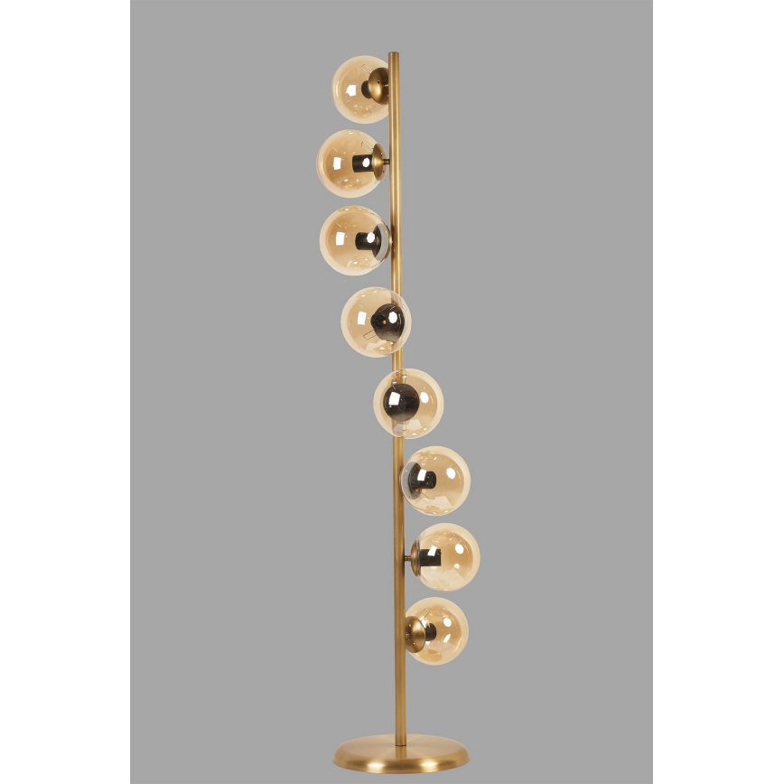 Állólámpa SIMAY 8xE27/40W/230V arany