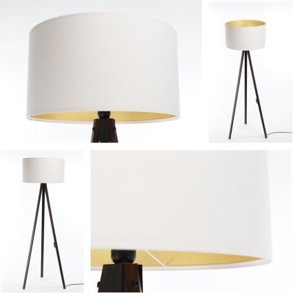 Állólámpa STANDART 1xE27/60W/230V fehér/wenge