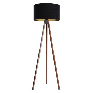 Állólámpa STANDART 1xE27/60W/230V fekete/wenge