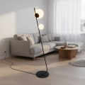 Állólámpa TATU 2xG9/8W/230V fekete