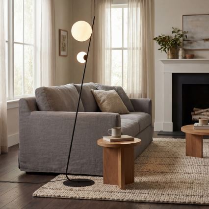 Állólámpa TATU 2xG9/8W/230V fekete