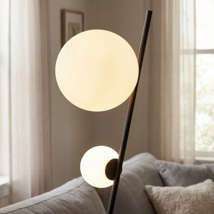 Állólámpa TATU 2xG9/8W/230V fekete