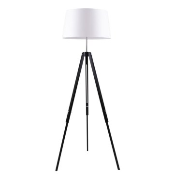 Állólámpa TRIPOD 1xE27/60W/230V bükkfa